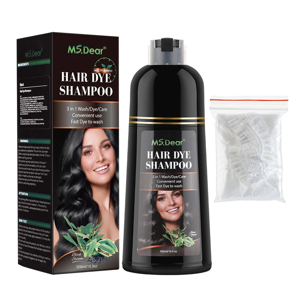 Beverly's Botanical Black Hair Color Shampoo