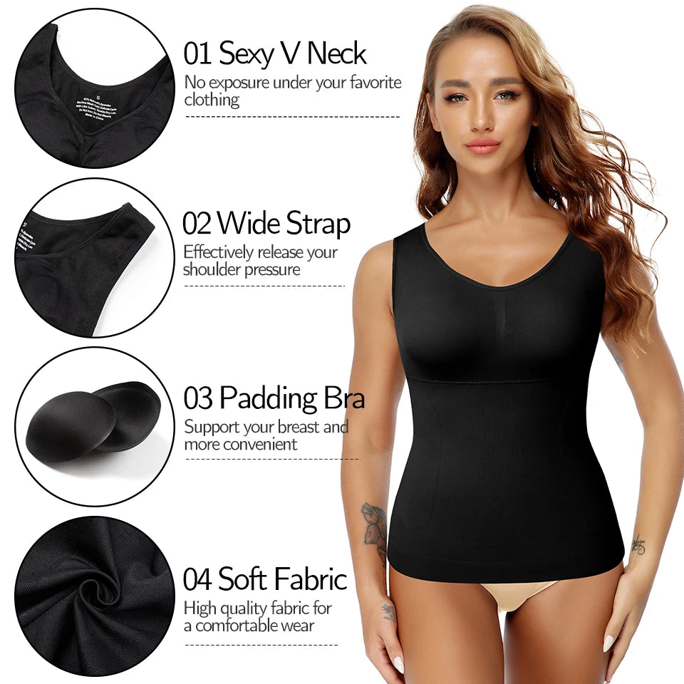 Beverly's Tummy Control Compression Tank Top