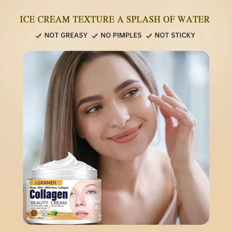 Anti Wrinkle Cream Eye Cream Face Moisturizer Anti Aging Face Lifting Nourishing Repair Collagen Boost Cream Essence