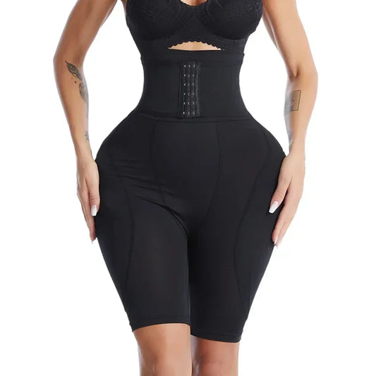 Women High Waist Shapewear Body Trainer Padded Panty Buttock Booty Hip Enhancer Seamless Lift Up Butt Shapers Control Panties
