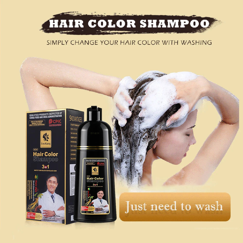 Beverly's Botanical Black Hair Color Shampoo