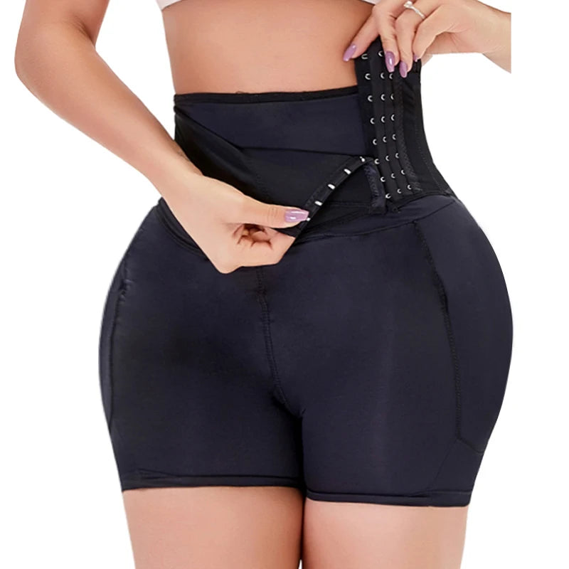 Body Shaper Women Shapewear Fake Butt Lifter Panties Hourglass Control Padded Booty Enhancer Brief Lingerie Shaper Hip Enhancer