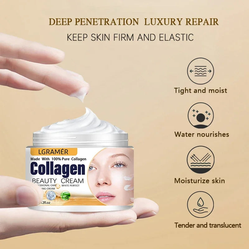 Anti Wrinkle Cream Eye Cream Face Moisturizer Anti Aging Face Lifting Nourishing Repair Collagen Boost Cream Essence