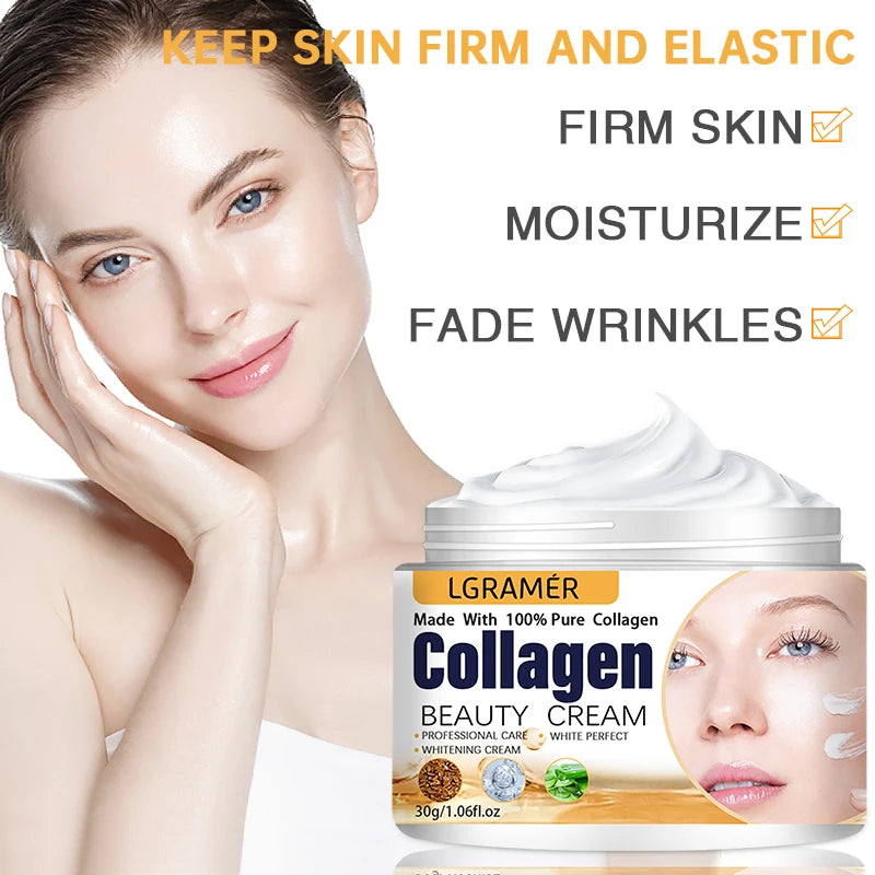 Anti Wrinkle Cream Eye Cream Face Moisturizer Anti Aging Face Lifting Nourishing Repair Collagen Boost Cream Essence
