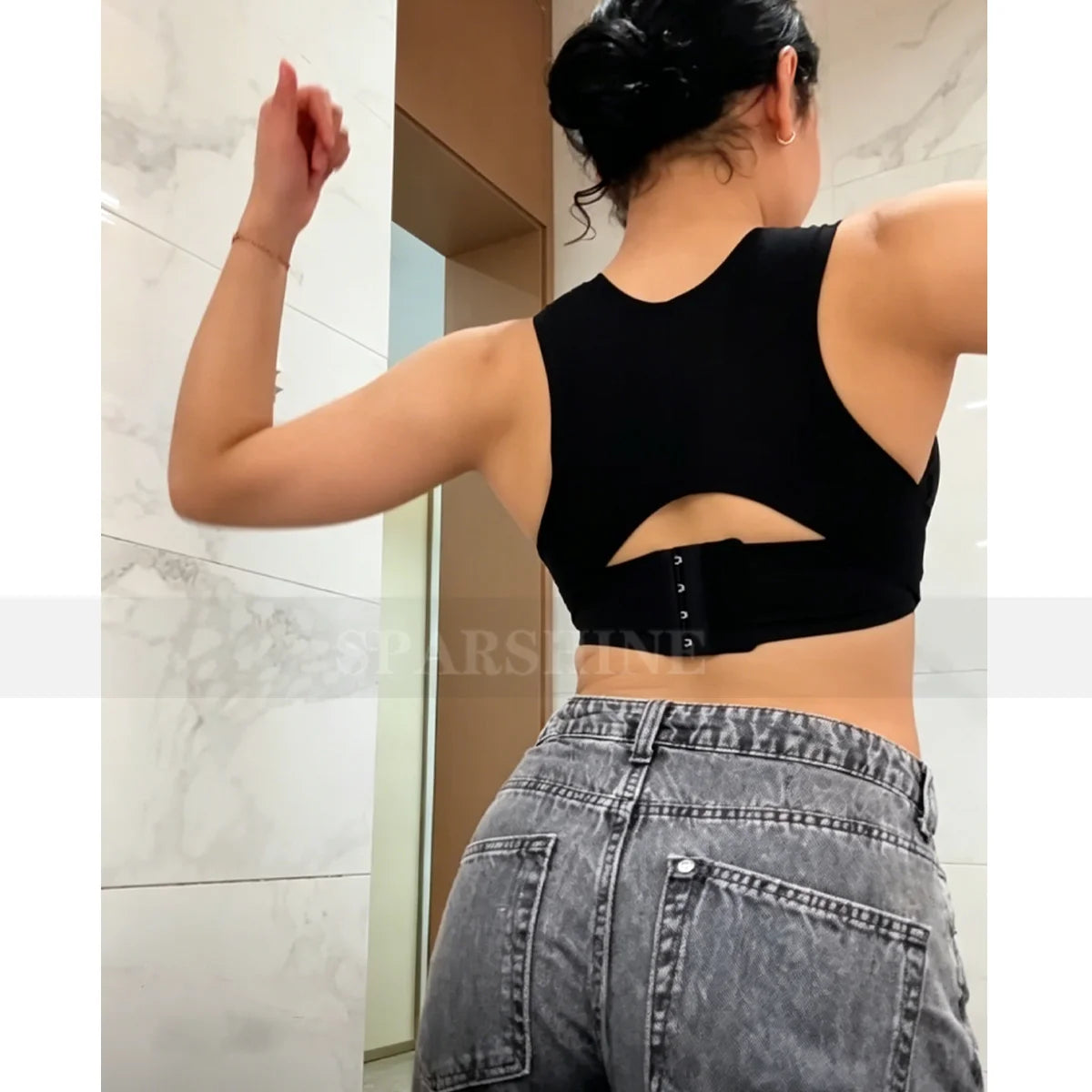 Ladies Elastic Modeling Shapewear Tops Posture Shaping Bra with Back Support Underwear New High Compression Corsets Body Shaper