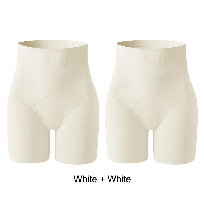 Waist Trainer Woman Safety Pants Underwear Women Ice Silk Women's Shapers Fashion Lingerie Boxer Body Shaper Woman Sexy Panties