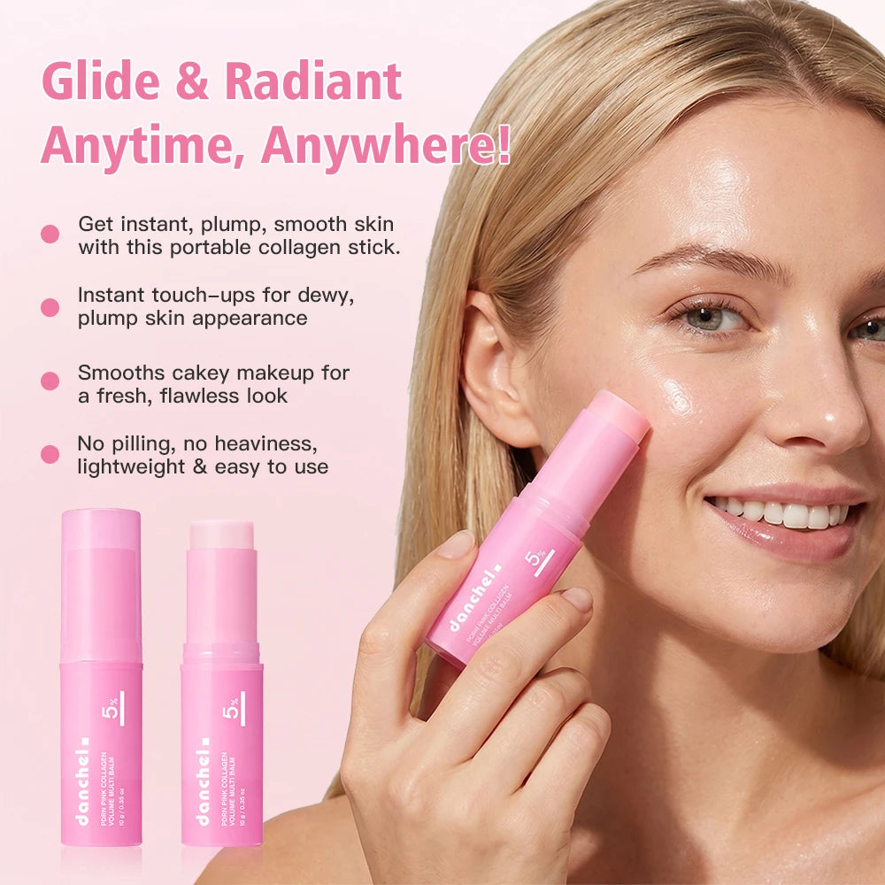 Collagen Moisturizing Cream Stick Hydrating Non-greasy Instant Touch-ups For Dewy Plump Skin Radiant Finish Cosmetics