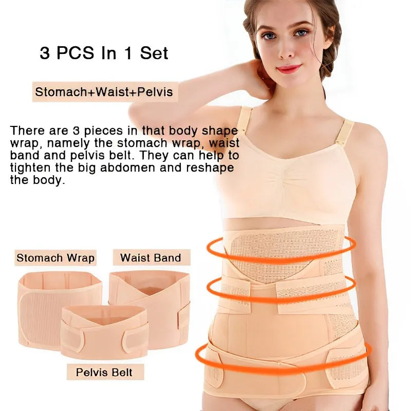3in1 Corset Postpartum Belly Band Pregnant