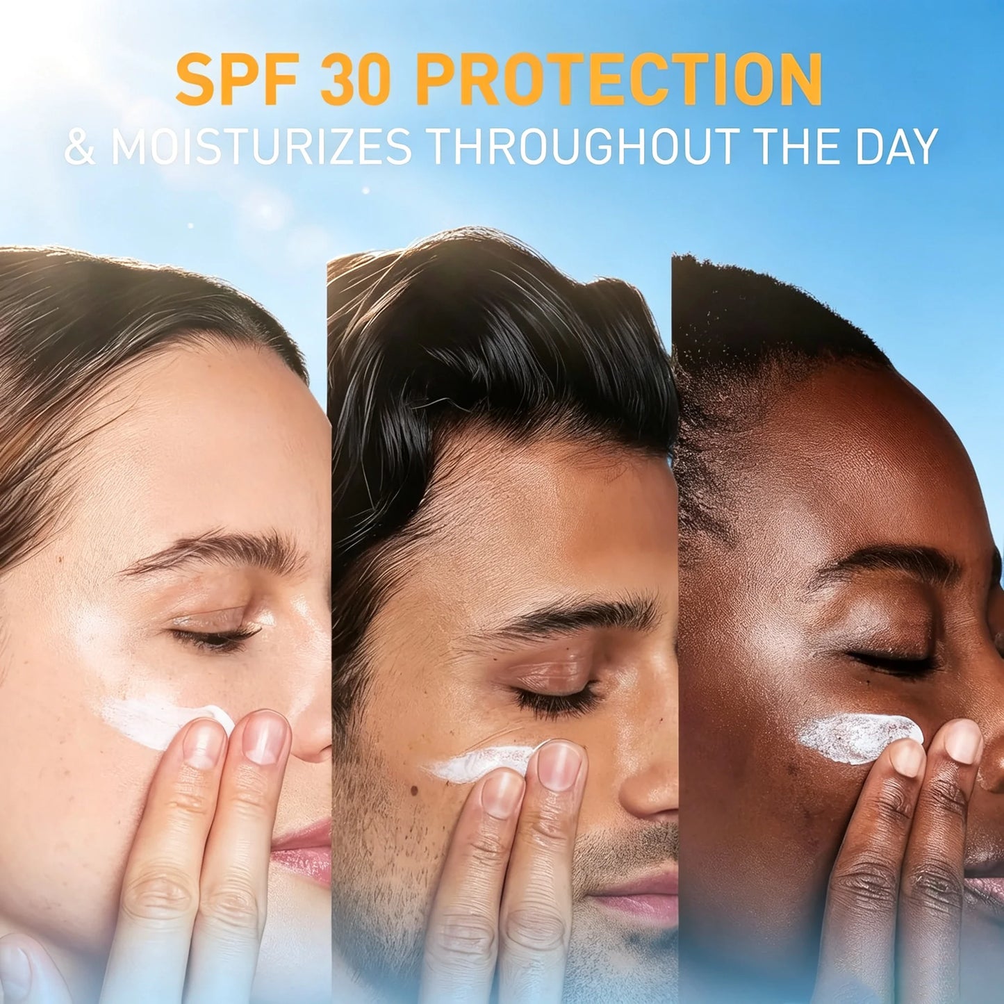 CeraVe AM Facial Moisturizing Lotion with SPF 30, Broad Spectrum Sunscreen, Hyaluronic Acid Niacinamide Ceramides, 3 Fl Oz
