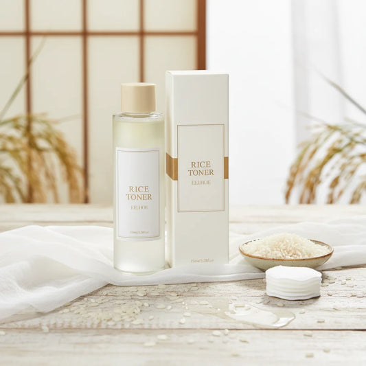 150ml Rice Toner Moisturizing Skin Care Hydrating soothing Gentle Nourishing Brightening For Young Glowy Skin Care