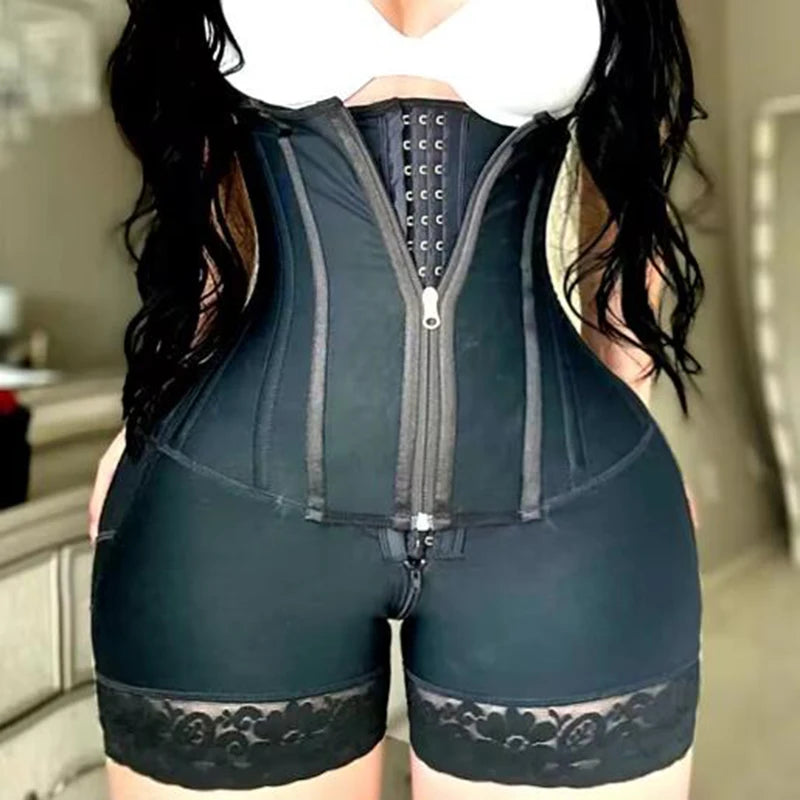 High Waist Body Shaper for Women Plus Size Butt Lifting Shapewear Shorts Tummy Control Fajas Colombianas Thigh Slimer Panties