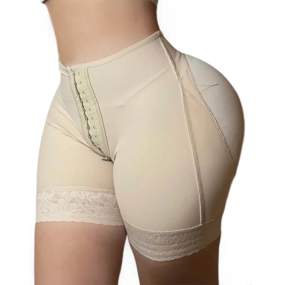 Body Shaper High Waist Seamless Shorts Waist-shaping Summer Underwear for Women Post Surgery Thigh Slimmer Push Up Soft Fabric