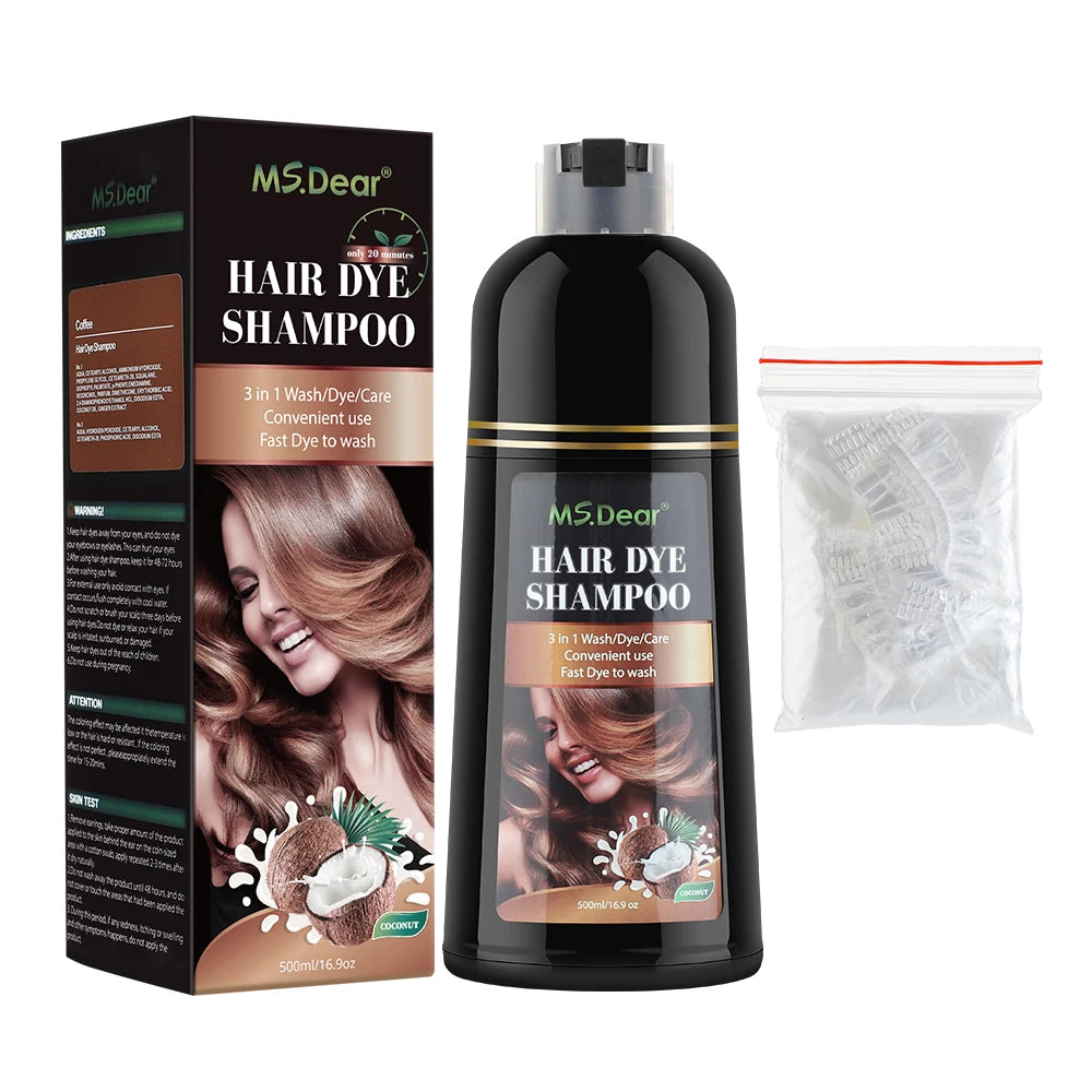 Beverly's Botanical Black Hair Color Shampoo