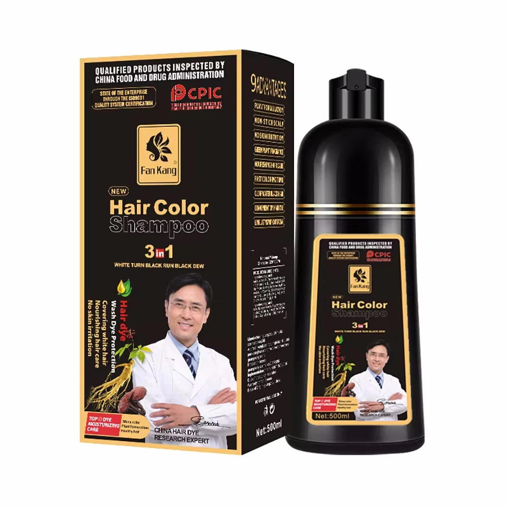Beverly's Botanical Black Hair Color Shampoo