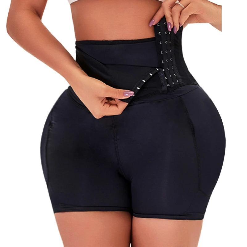 Body Shaper Women Shapewear Fake Butt Lifter Panties Hourglass Control Padded Booty Enhancer Brief Lingerie Shaper Hip Enhancer