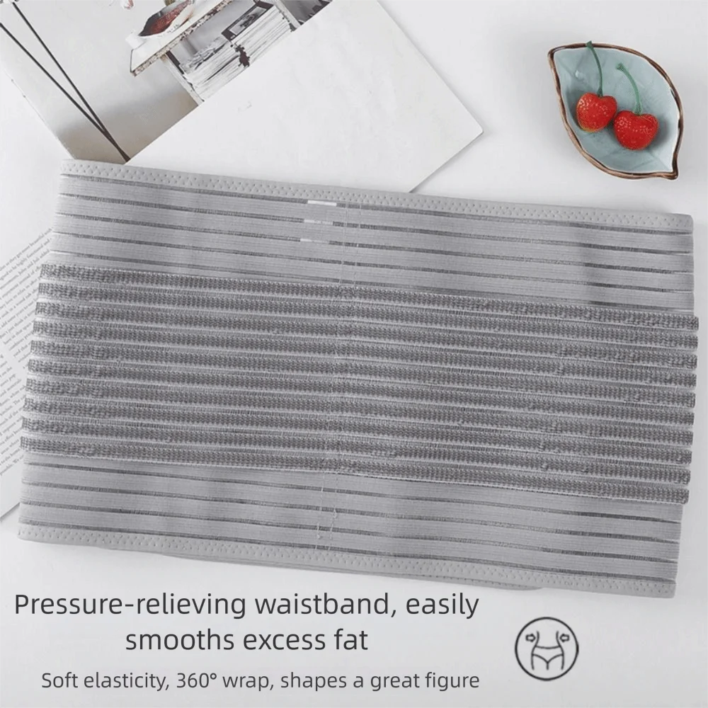 Breathable Post Surgery Abdominal Binder Elastic Support Postpartum Belly Band Wrap Belly Binder Recovery Belt Post C Section
