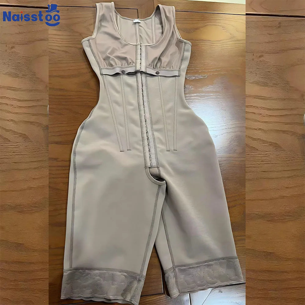 Colombianas Post Tummy Shapers Women Fully Body Shaper Waist Trainer Firm High Compression Shapewear Reducing and Shaping Girdle