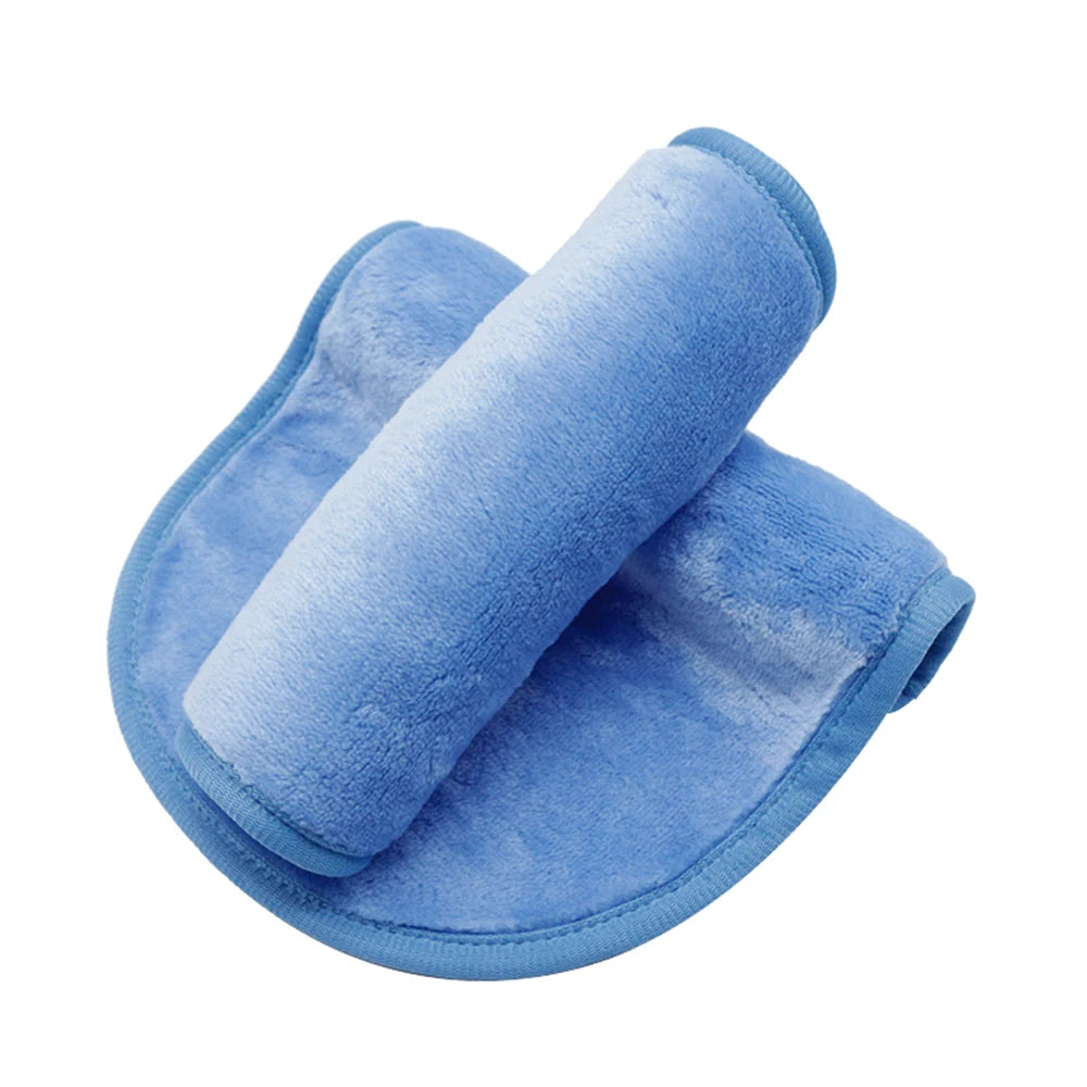 1PCS Soft Microfiber Makeup Remover Towel Plush Puff Cleansing Cloth Pads Cosmetic Tools Beauty Essentials Face Cleaner